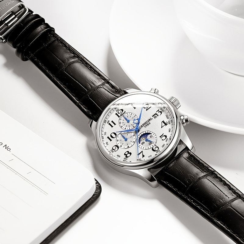 Carnival Men's Automatic Mechanical Watch, Gentleman's Timepiece
