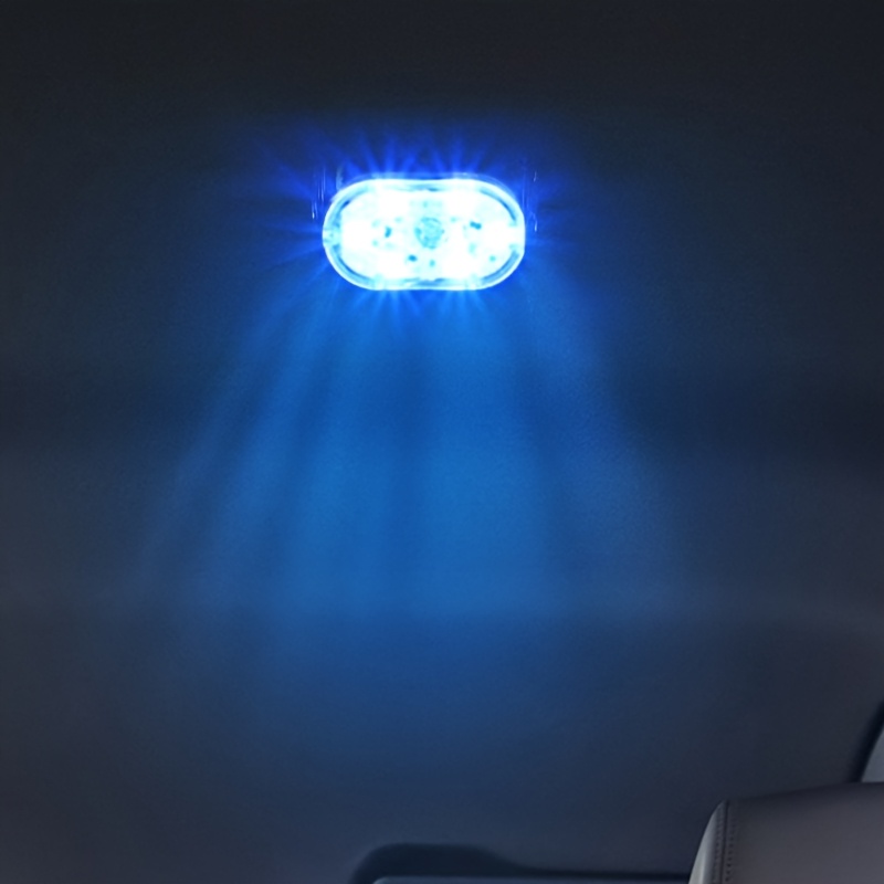 HOtu 2pcs/4pcs, Luces LED Táctiles Brillantes - Mini Luces Recargables USB con Efectos de Colores, Ideales para Decoración del Hogar e Iluminación Ambiental | Luz Moderna Mini | Luz LED Recargable - Imagen 10