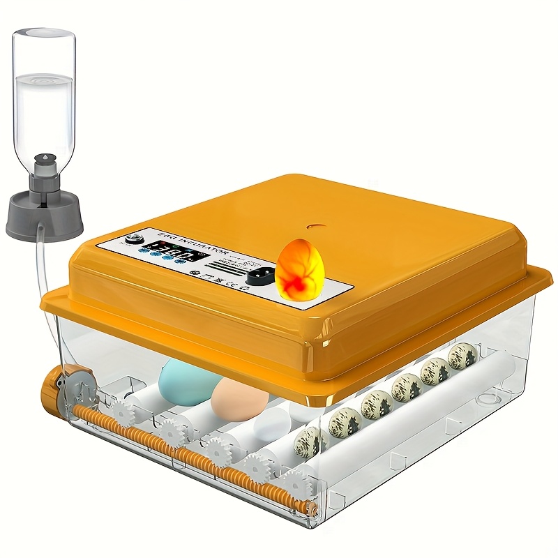 TEMU Incubator For 12-16 Eggs With Automatic Egg Turning Function, Equipped With Egg Light, Suitable For Hatching Eggs, Duck Eggs, , Pigeon Eggs,
