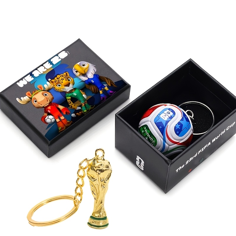 Top pickGift for Her/Him 2026 USA-Canada-Mexico World Cup FIFA Keyring Packs, World Cup Soccer Set, World Cup Soccer Ornament, Hercules Trophy Souvenir Collection, Exclusive Fan Decor for Watching and Cheering, Small Event Gifts for Fans, Gifting PresentsOpen in new tab.