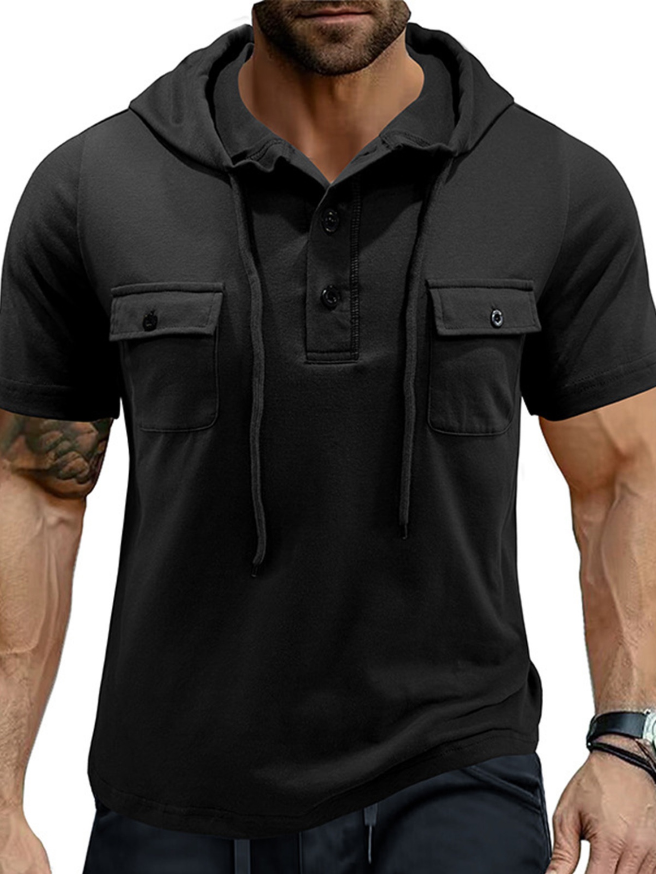 short sleeve hoodies sold on Temu United States