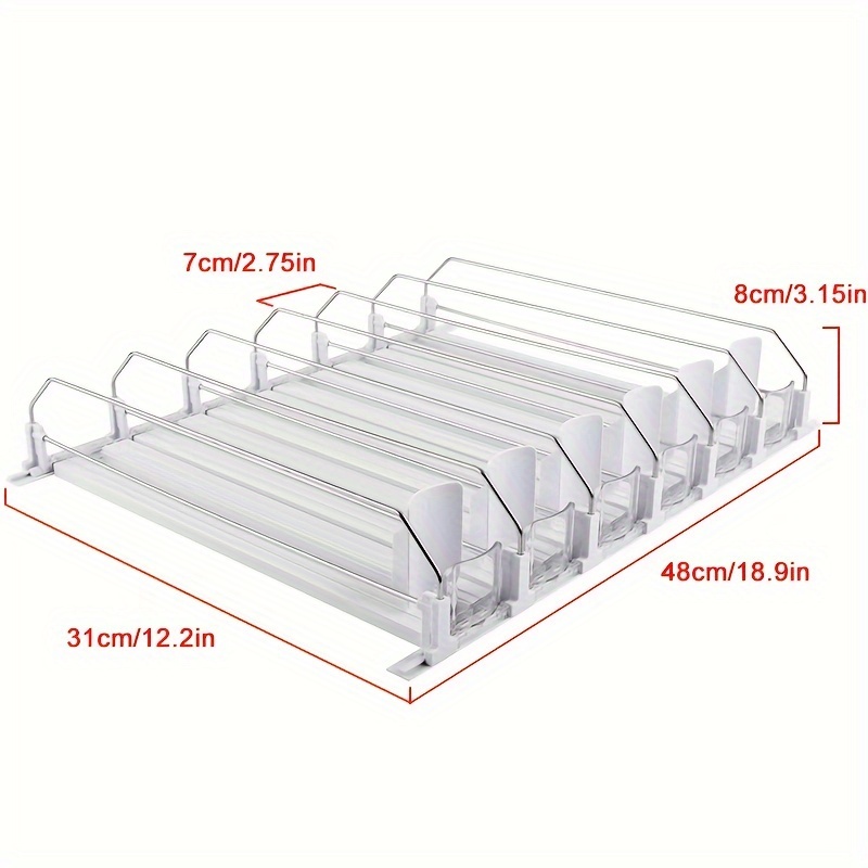 TEMU Bevande Organizer per Frigorifero/Soda Can Dispenser-310MM