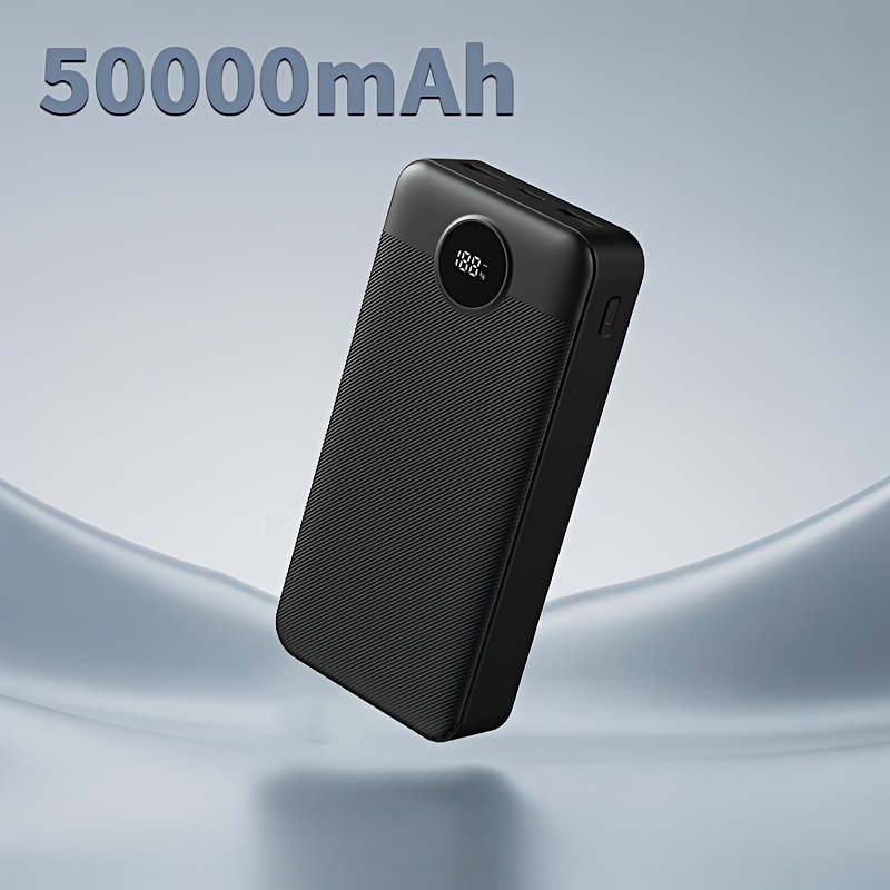50000mah 66w Fast Charge Power Bank In . Efficient 3-port Charging, Lcd Display, And Operation. Powerful Yet For Professionals And Modern . , Fast Local Delivery!