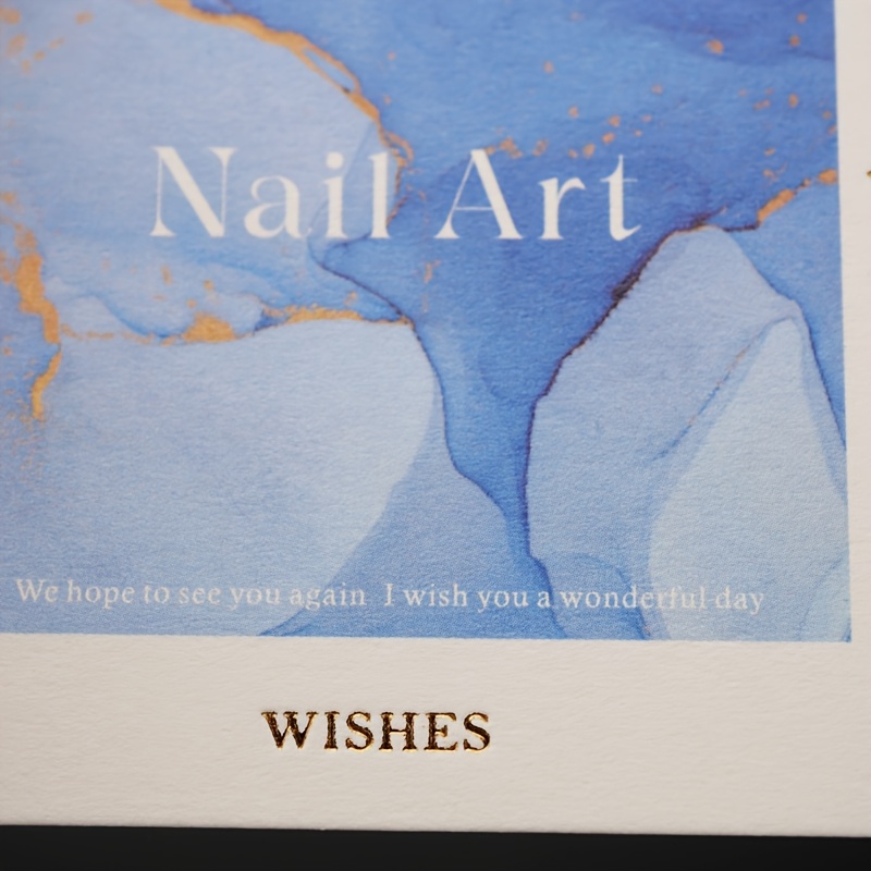 50 blatt luxus quadrat papier in goldfolie blau - Temu Luxembourg