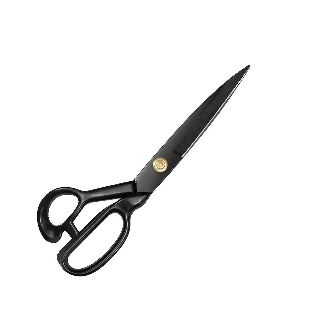 TEMU Sharp Heavy-duty Tailor Scissors, Suitable For Fabric And Crafts, Ergonomic Handle, Ideal For Sewing, Trimming, And Office Use, The Perfect