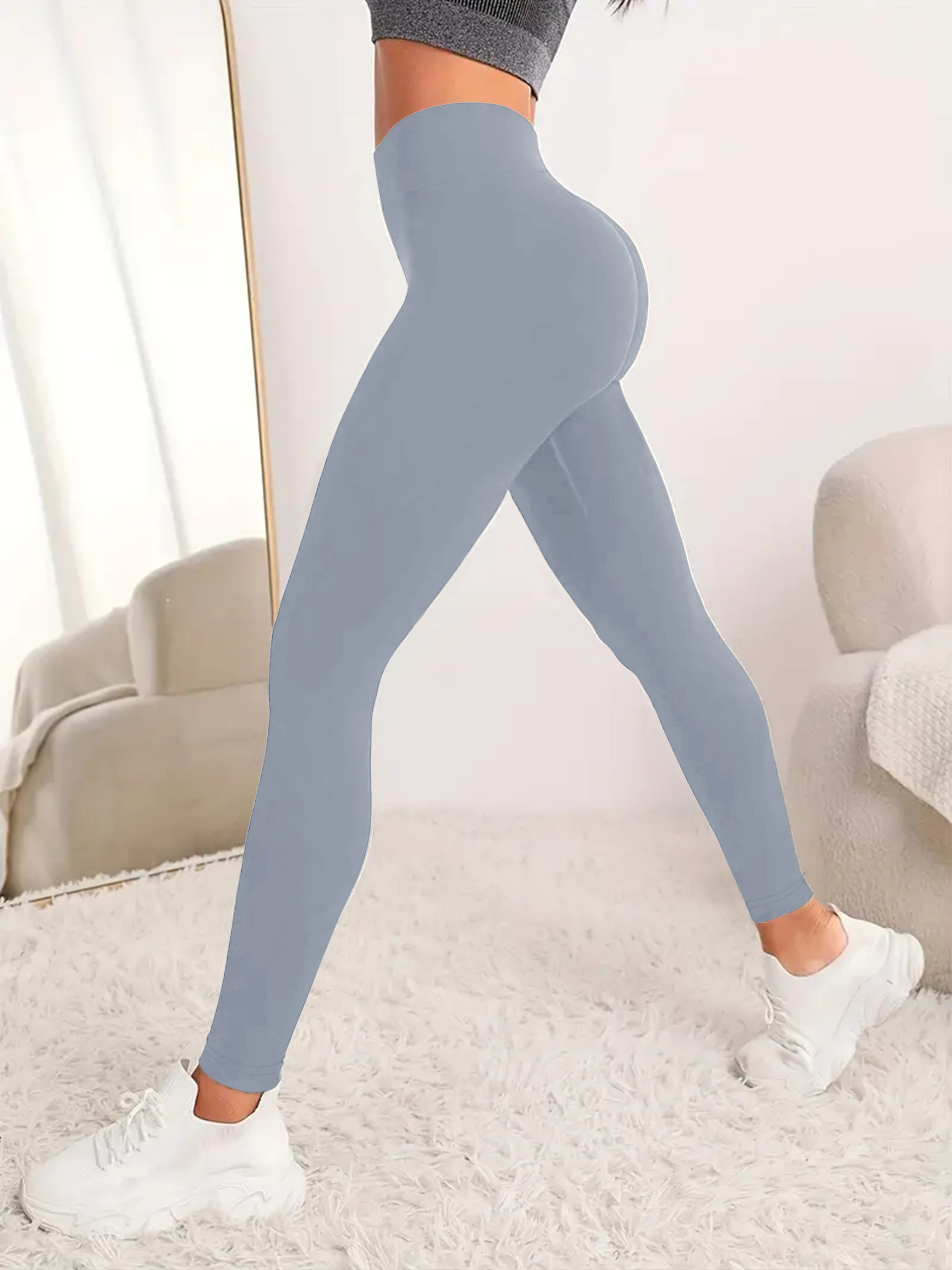 Shape Body High Waist Yoga Sports Leggings: Slim Fit - Temu