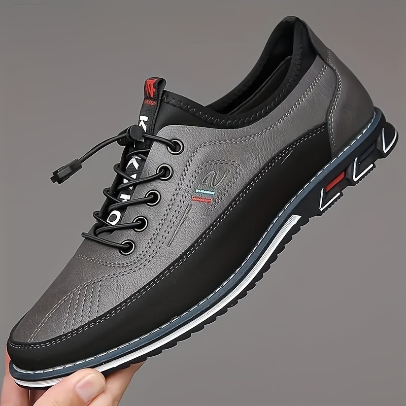 

Men's Pu Shoes Rainproof Travel Casual Wear Trend Shoes