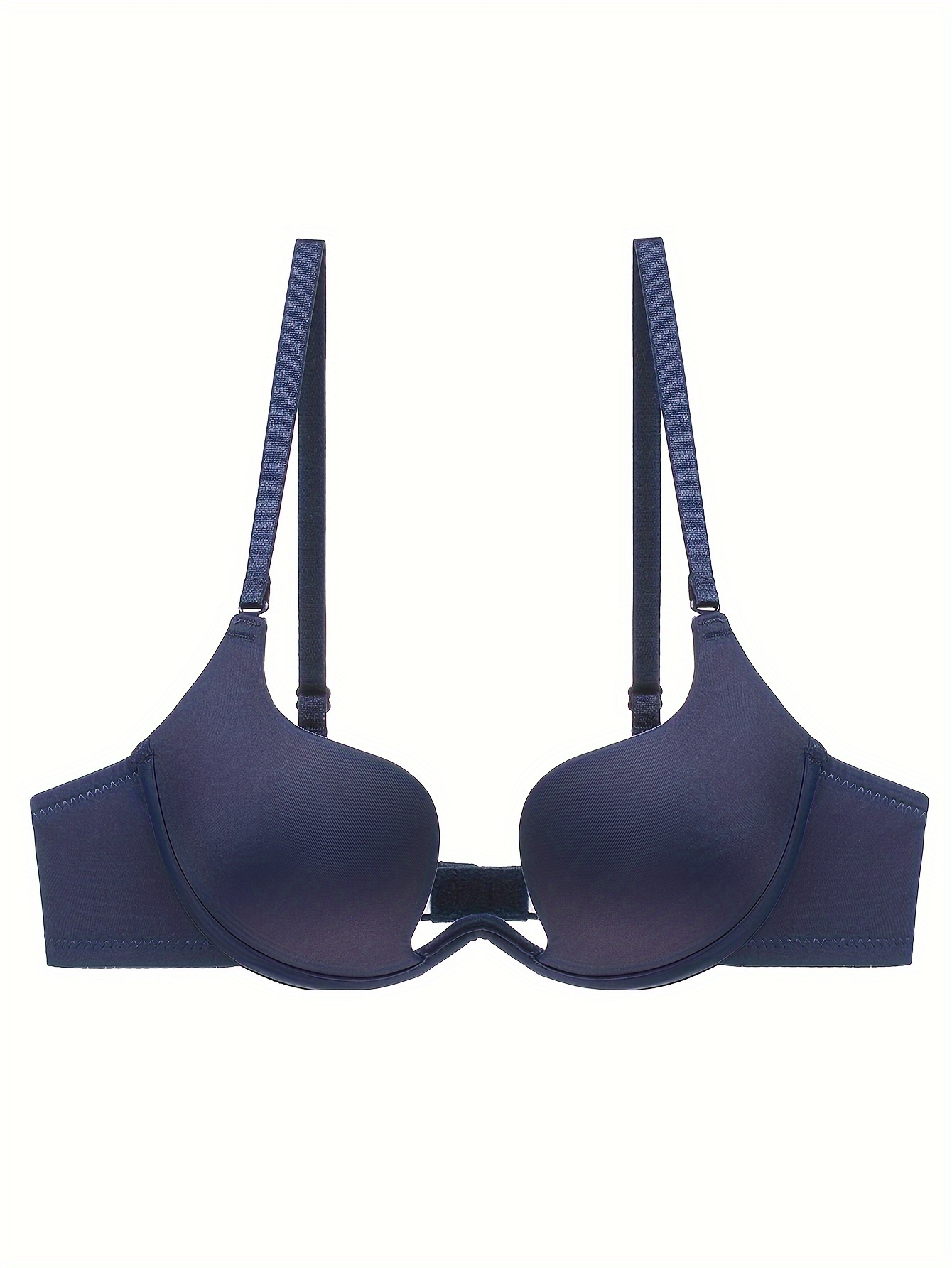 Victoria's Secret, Intimates & Sleepwear, Victorias Secret Bombshell  Plunge 34c Extra Padding Dark Blue