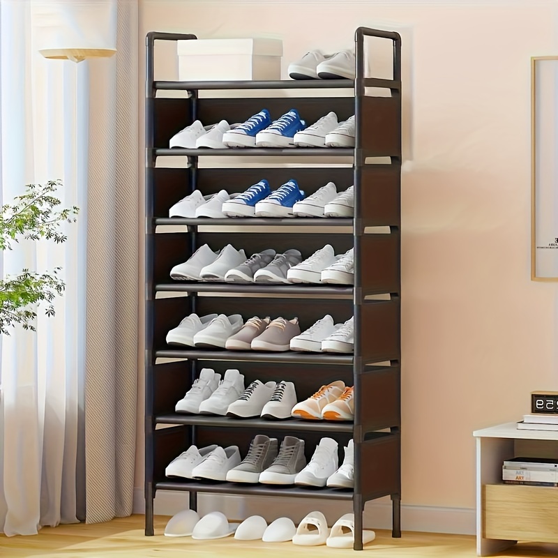 

-saving Shoe Rack - Metal Storage Organizer For , Dorms & Offices