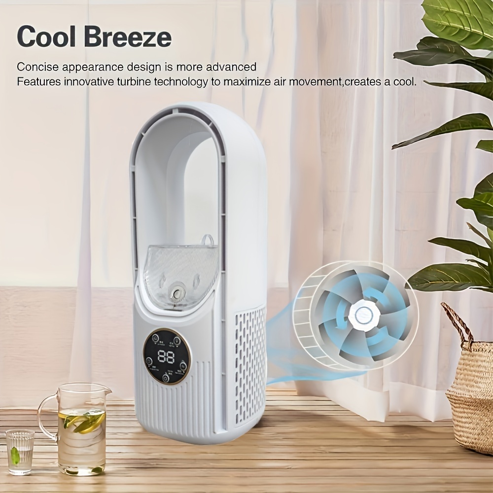 Mini Fan Bladeless Air Conditioner Midsumdr Mini Air Conditioner