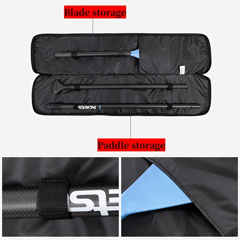 Borsa Per Pagaie Da Paddle - Tessuto Oxford Resistente, Porta 2 Pagaie, Comoda E Identificabile - Foto 8