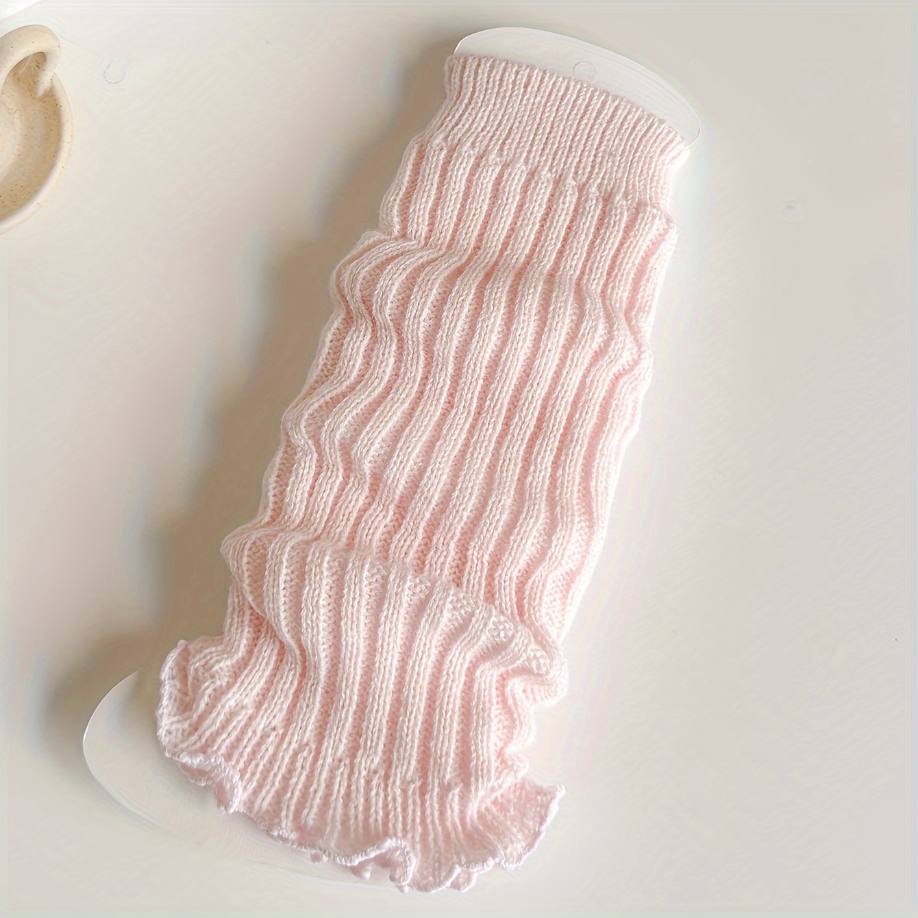 Image of 1 Pair Y2k Girls' Warm Foot Covers, Breathable Comfortable Sock Covers For Autumn And Winter, Kids' Foot Warmers