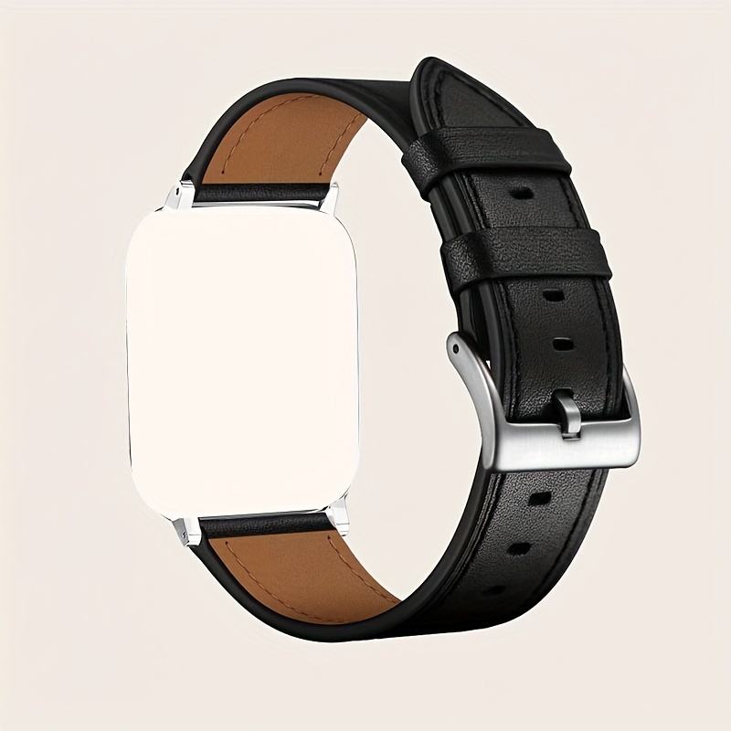 Bracelet de remplacement en cuir véritable pour Watch Series SE 8 7 6 5 4 3  2 1 45mm 41mm 44mm 40mm 42mm 38mm - Temu France