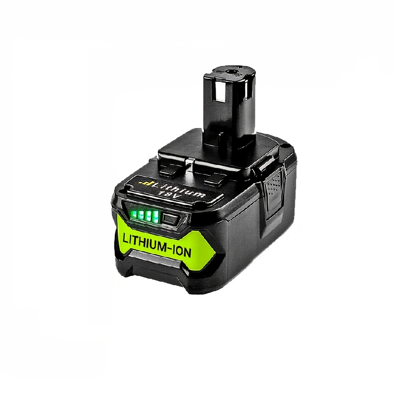 TEMU 1 Pack P108 Rbl1810 5000mah 18v Lithium For Ryobi 18v One+ Battery Replacement P108 P104 P105 P107 P109 P122 Cordless Tool Batteries Rapid