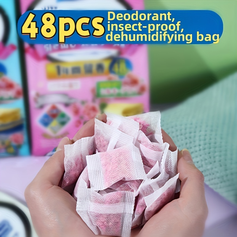 

48pcs Mixed Deodorizer - Non-toxic, Long- Odor For Cabinets, Wardrobes & , -free Fragrances, For Multiple