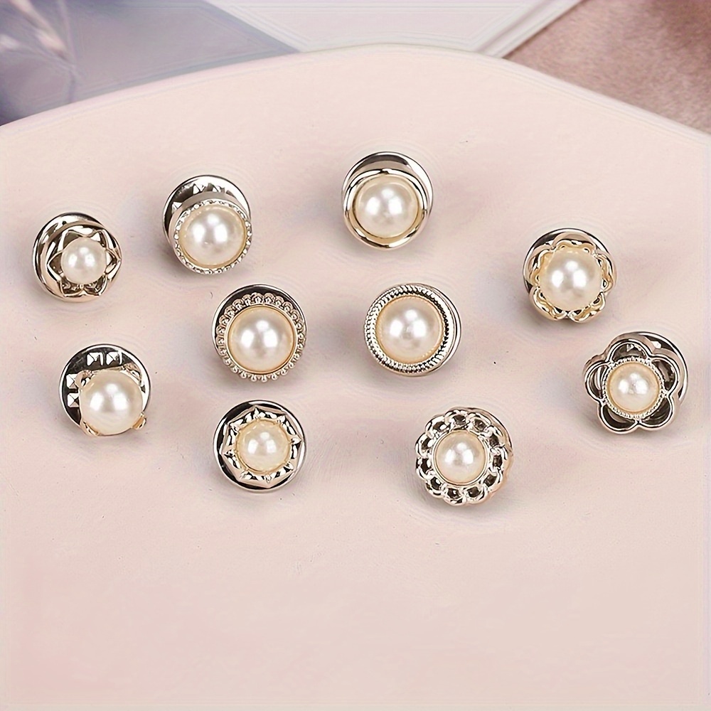 

50pcs No-sew - Detachable For Clothing Decoration & Fastening