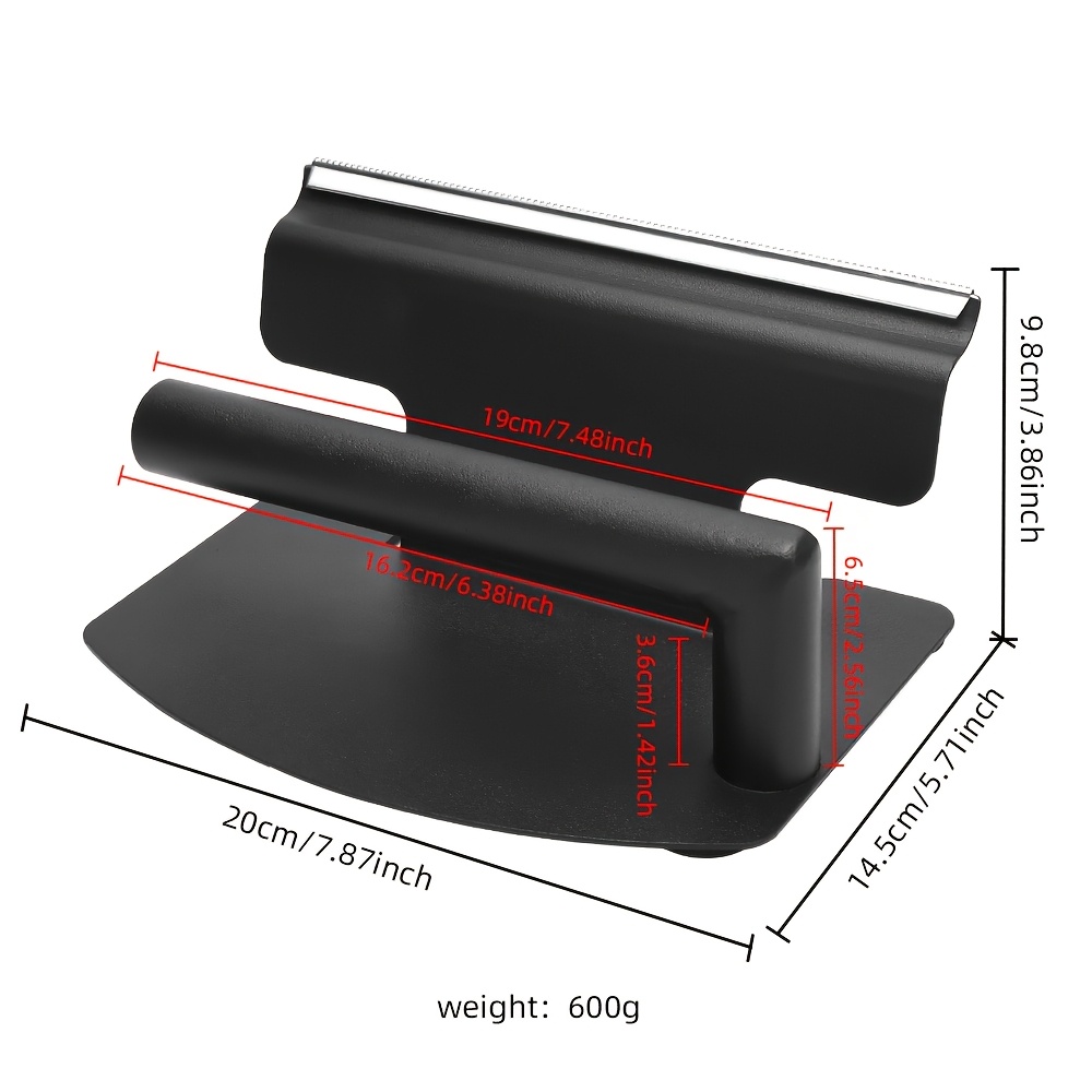 Professional Hairdressing Foil Dispenser With Sponge Base - Metal Teeth, For All Hair Types