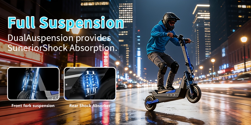 electric scooter brushless motor 35ah 11 inch tires   range of about 50 miles long   scooter 330lbs weight capacity suitable for urban commuting outdoor camping and     birthday gift Product details 5