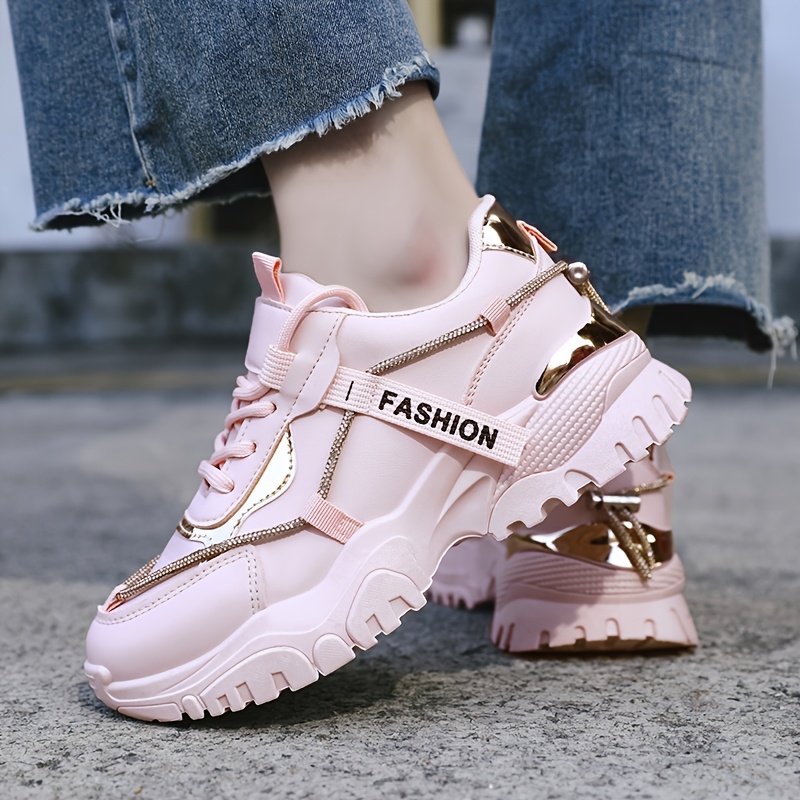 womens fashion sneakers casual lace low top shoes breathable