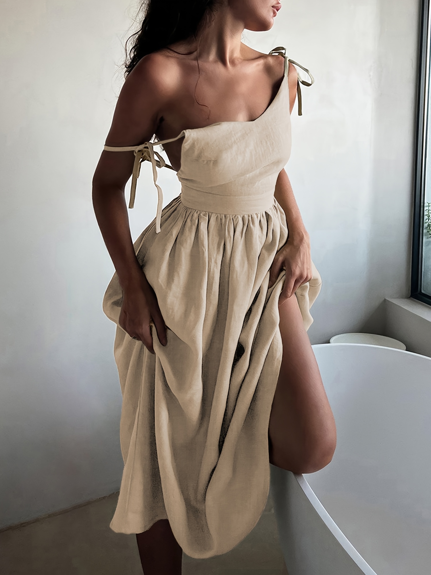 linen dress sold on Temu United States