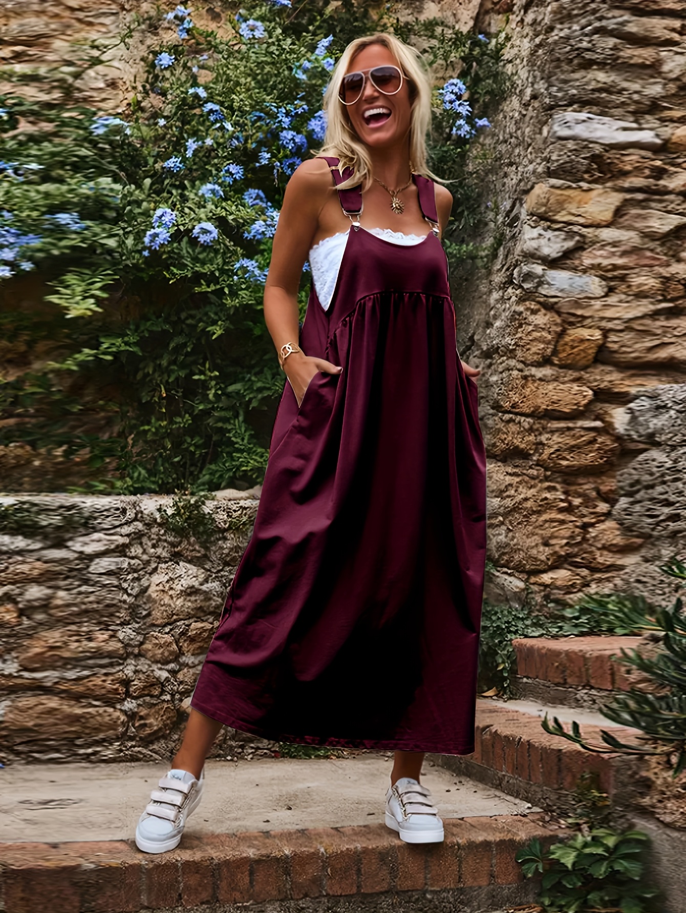 chinese dress ladies Lulu Girls Pinafore – Violette Field Threads main image 1