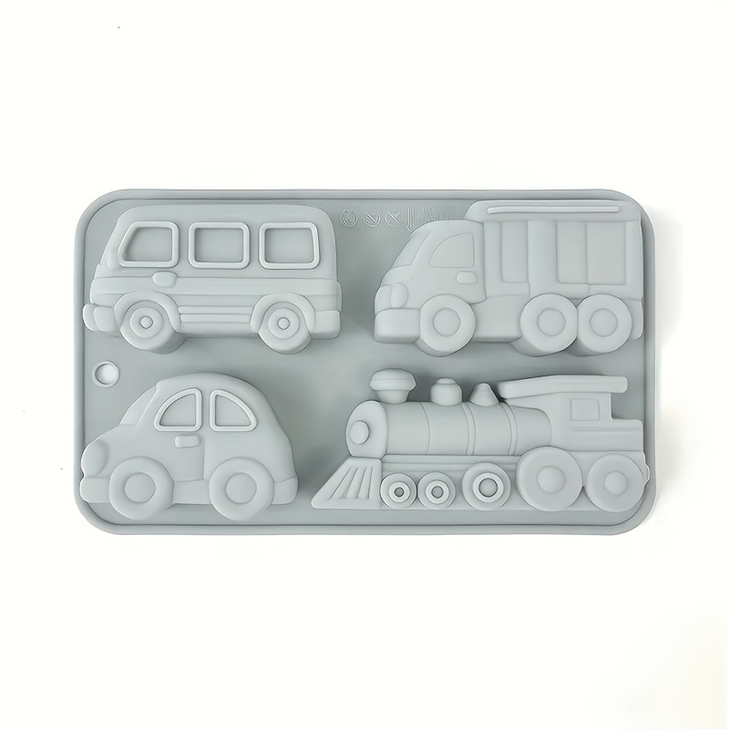 TEMU 1pc, Creative Silicone Molds -4 Modern Silicone Molds With Different Shapes - Gypsum Decorative Molds, Reusable And Easy To Demold, Exquisite