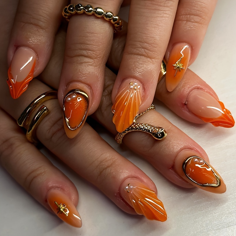 

Shaped , Length, , , , Accents, Removable Fake For