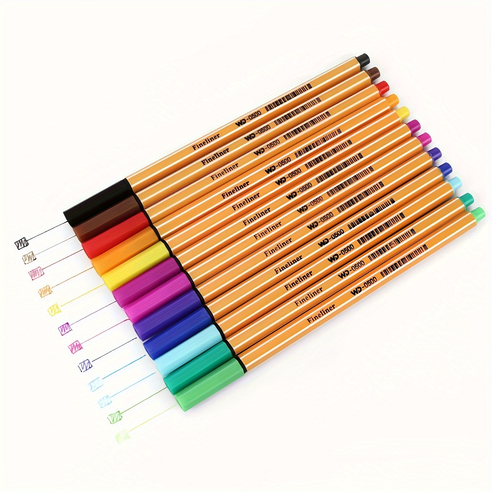 

12 Color Hook Pen, 0.4 Fine Comic Outline Pen, Needle Pen, Hand Drawn Tent Pen For Painting, Back To School Season Fine Line Art Marker -12 Bright Colors, Perfect For Comics And Detailed Drawing