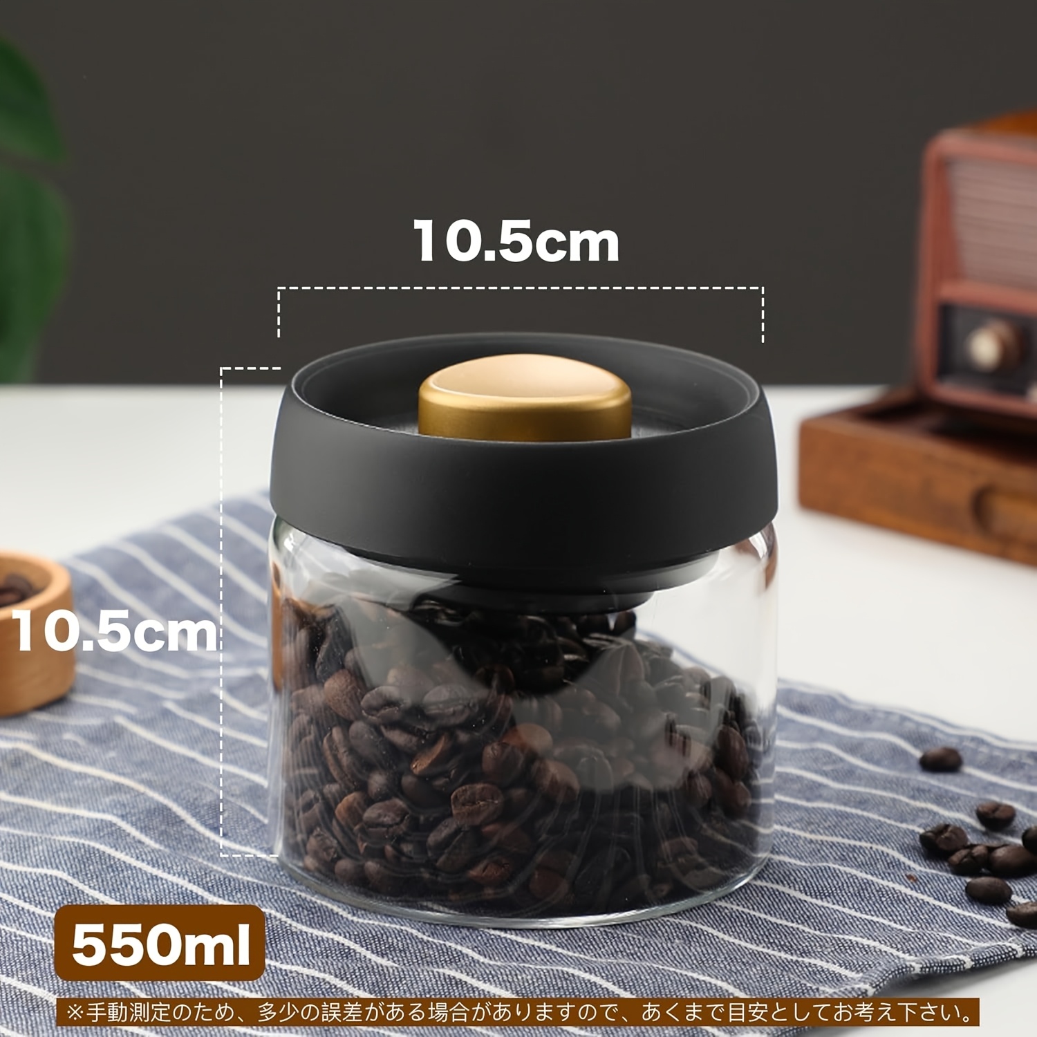 TEMU Storage Container, Airtight Container, Automatic Vacuum Can, Vacuum Container, Vacuum Container, Food Storage Box, Coffee Beans, Dried Food, Pet