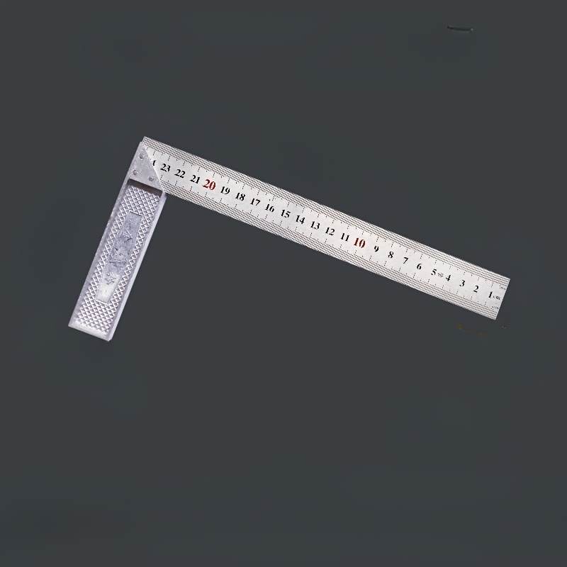 E-shop Winkelmesser mit 250 mm Aluminiumgriff und Edelstahlskala