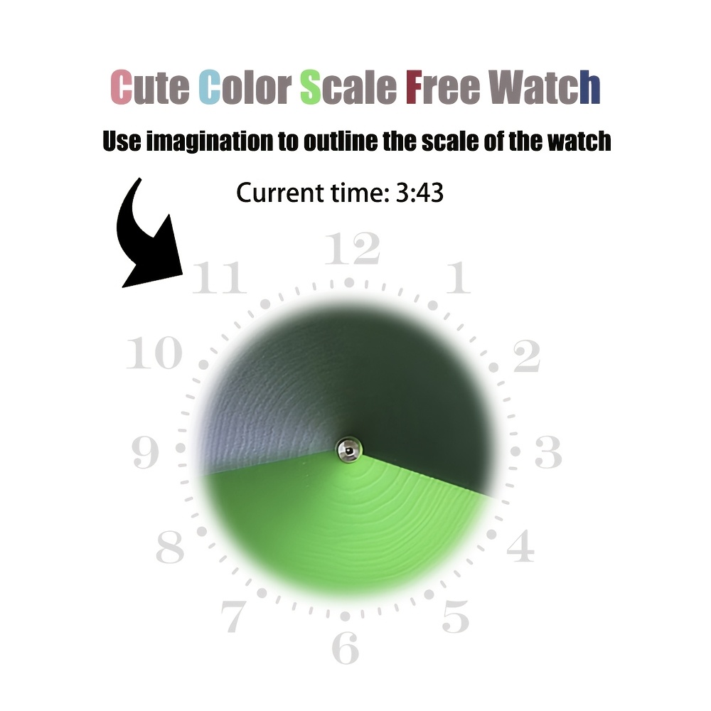 Creative Quartz Watch, Fun Changing Colors, Perfect Gift