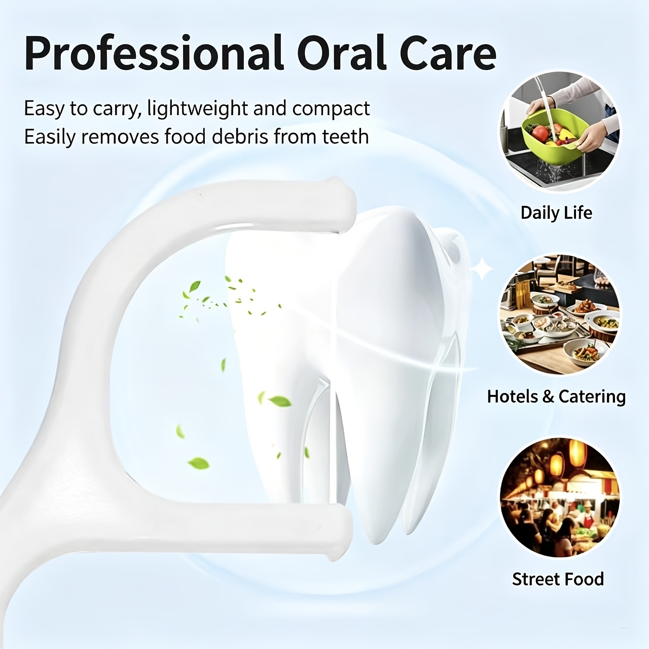 121-Count Ultra-Fine Floss Picks with Advanced Cleaning Technology