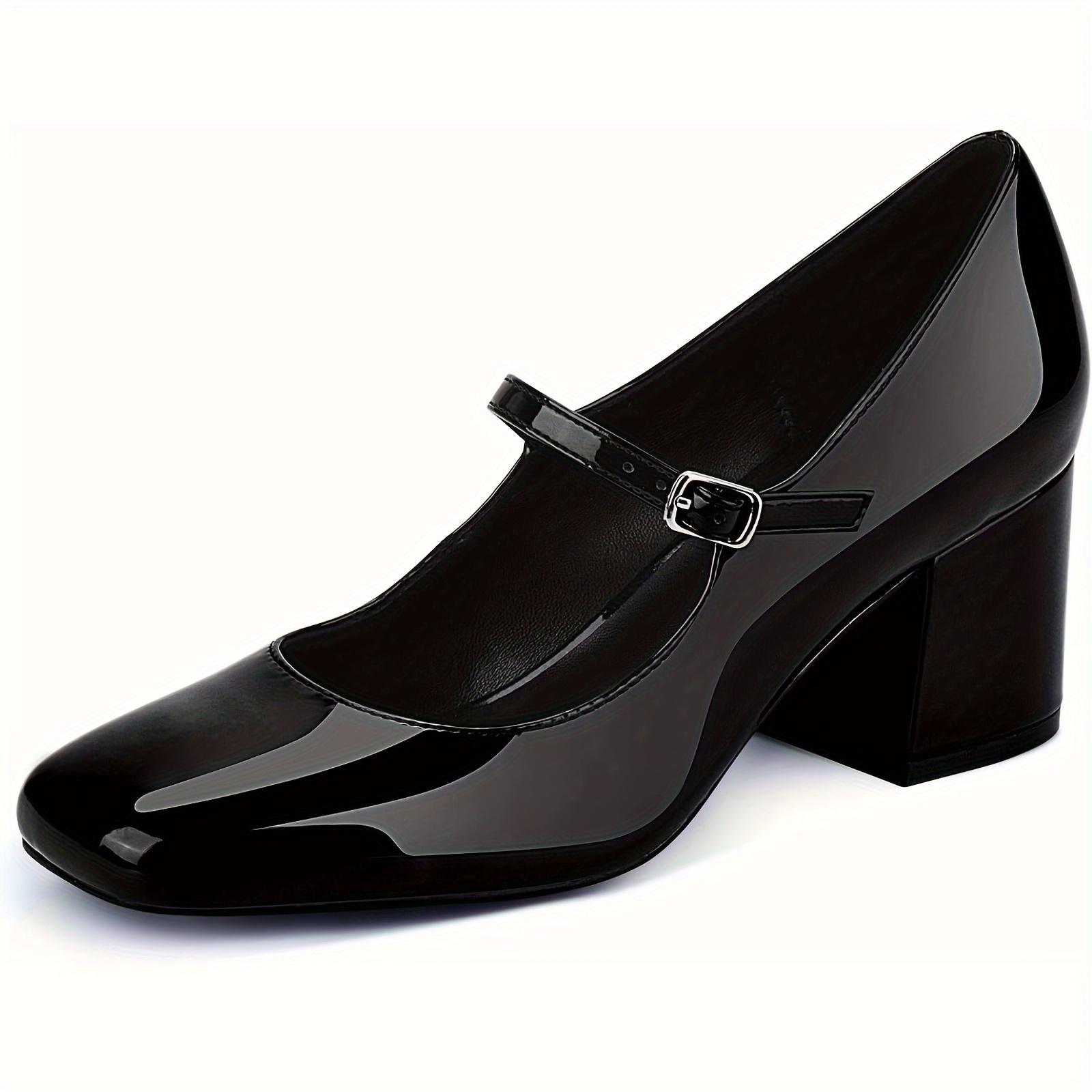 ドレスシューズ・革靴・ビジネスシューズ ^SALT&CHOCOLATE^ Pointed toe basic pumps 412211002 65cm3colo women's pumps chunky block heels closed toe work - Temu