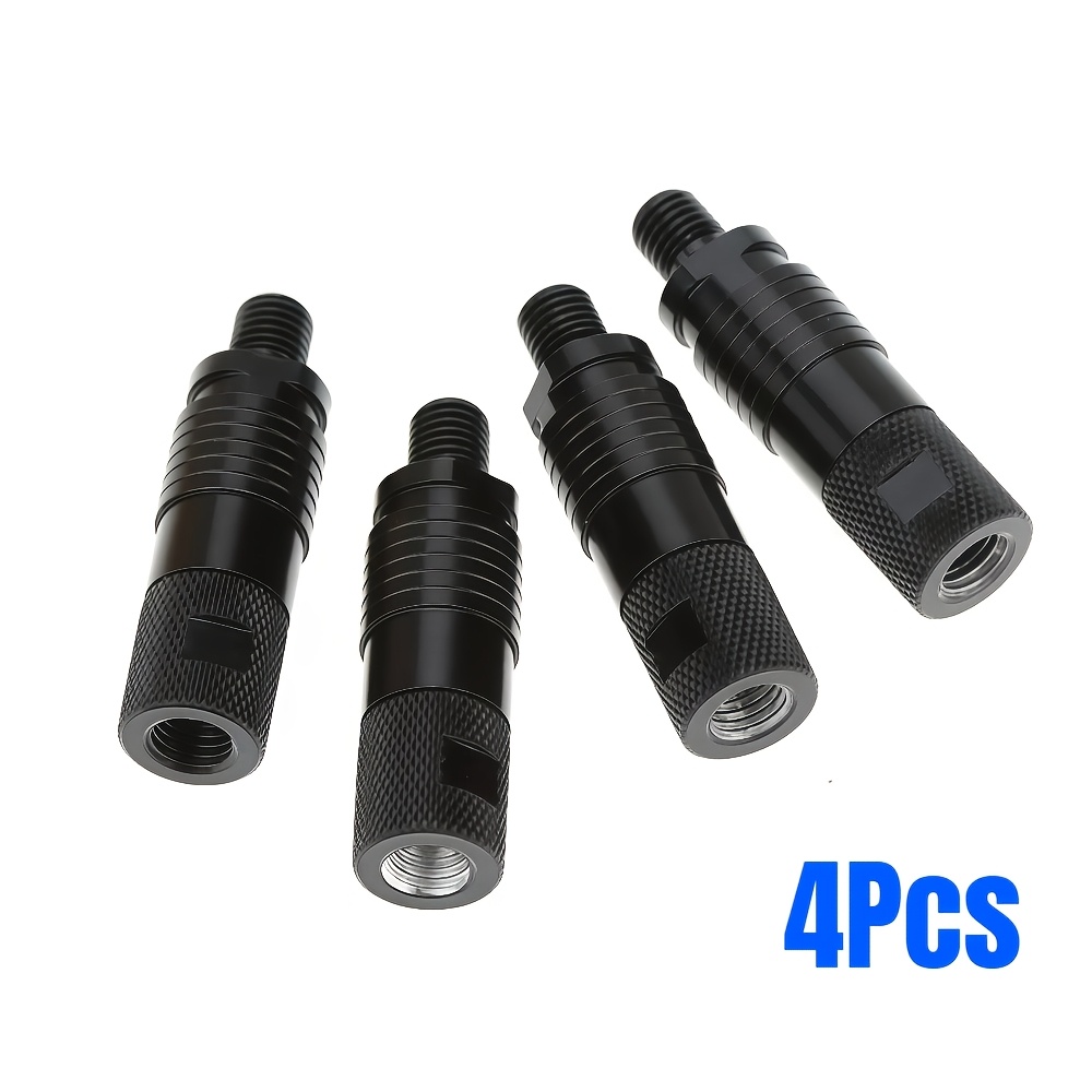 TEMU JSFUN 1pc/2pcs/3pcs/4pcs Conector Rápido de Caña de Pesca de Carpas Europea de Aleación de Aluminio ( M3/8) - Compatible con Soportes de Caña y