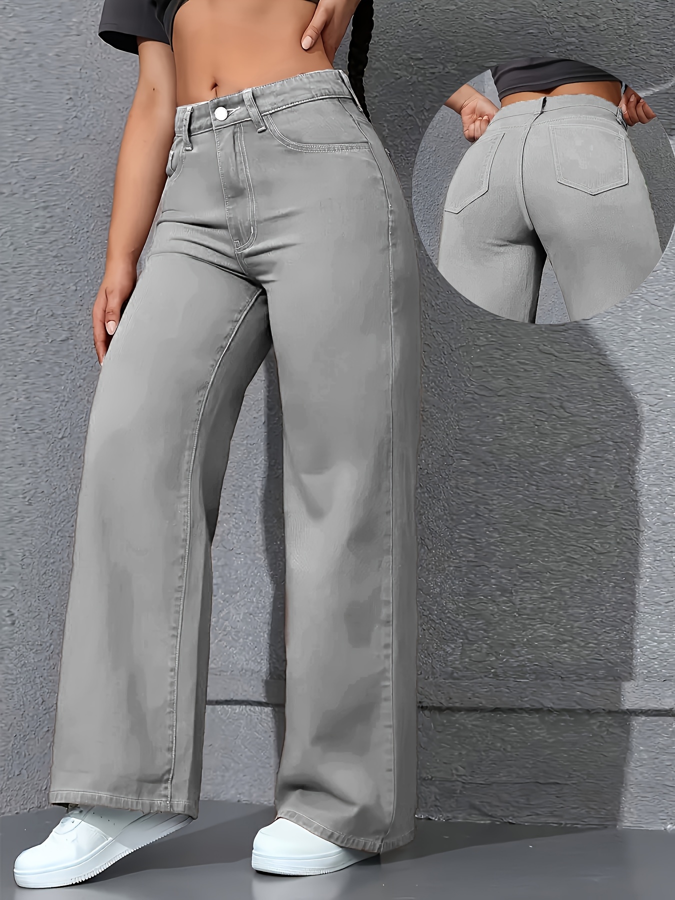 Women'S Straight-Leg Casual Trousers