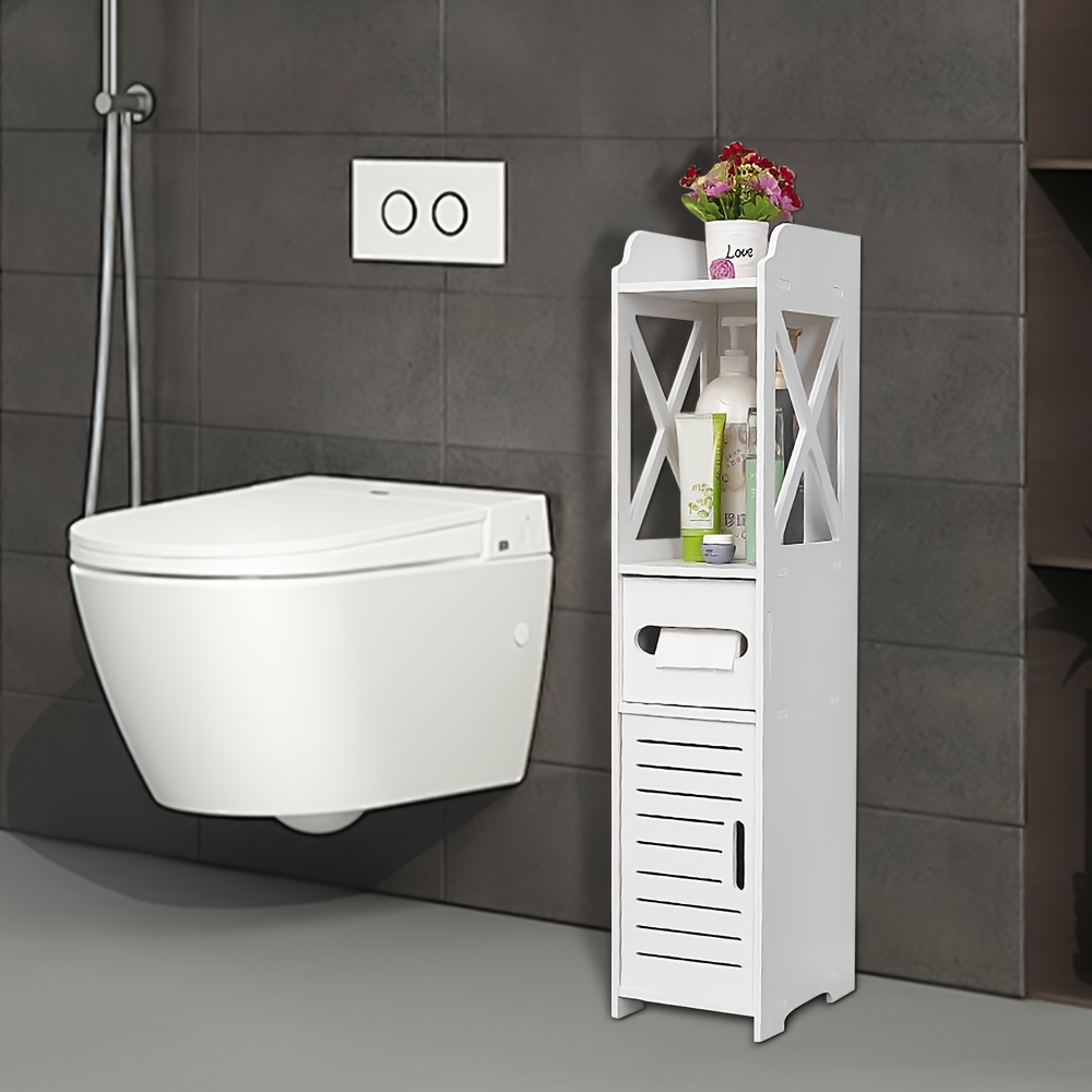 badezimmerschrank elegantes schlichtes aussehen wc schrank