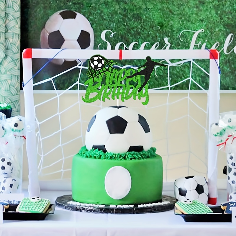 6 Fußball-Torten-Topper – Kuchen-Deko Für Fußball-Geburtstage, Sportpartys & Mottoveranstaltungen