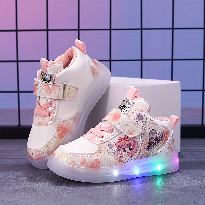 chaussures sport filles éclairage led semelle Temu Morocco