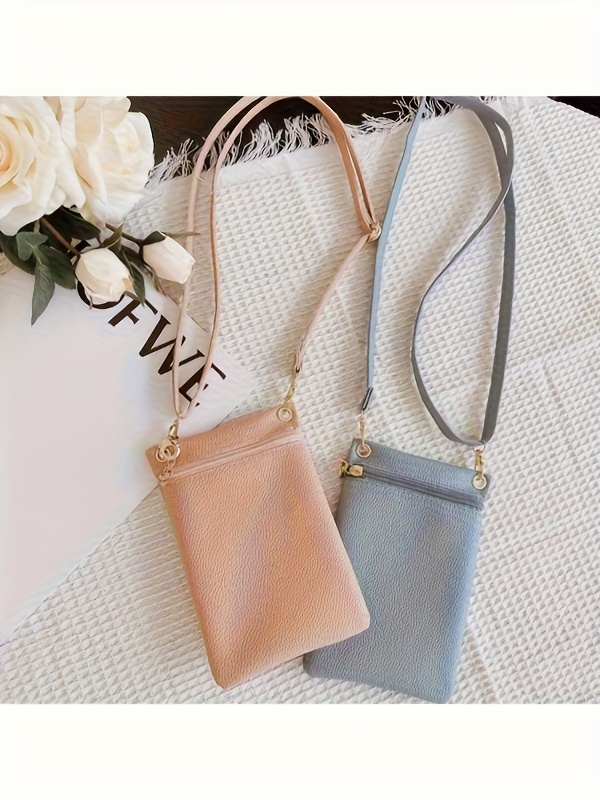 Crossbody Phone Bag For Women, Simple Versatile Mini Messenger_voghion.com