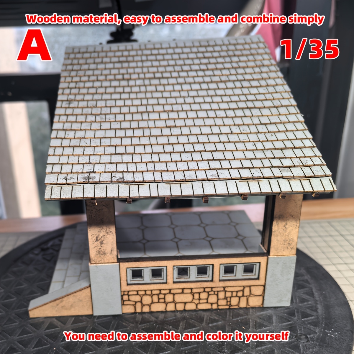 Assembly Architectural Model Sand Table Pavilion Kit