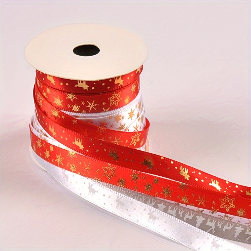10- Roll Of Christmas , & - For Wrapping, Diy & Decorations