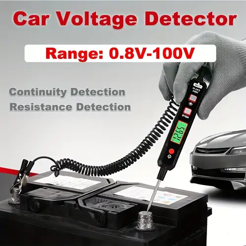 High Quality Auto Circuit Tester Truck Voltage Tester Circuit DC 6V 12V 24V Auto Circuit Tester Auto Diagnostic Probe Test Pen Voltage Tester For Cars Portable Auto Diagnostic Tool High Quality Auto Circuit Tester Truck Voltage Tester Circuit DC 6V 12V 24V Auto Circuit Tester Auto Diagnostic Probe Test Pen Voltage Tester For Cars Portable Auto Diagnostic Tool