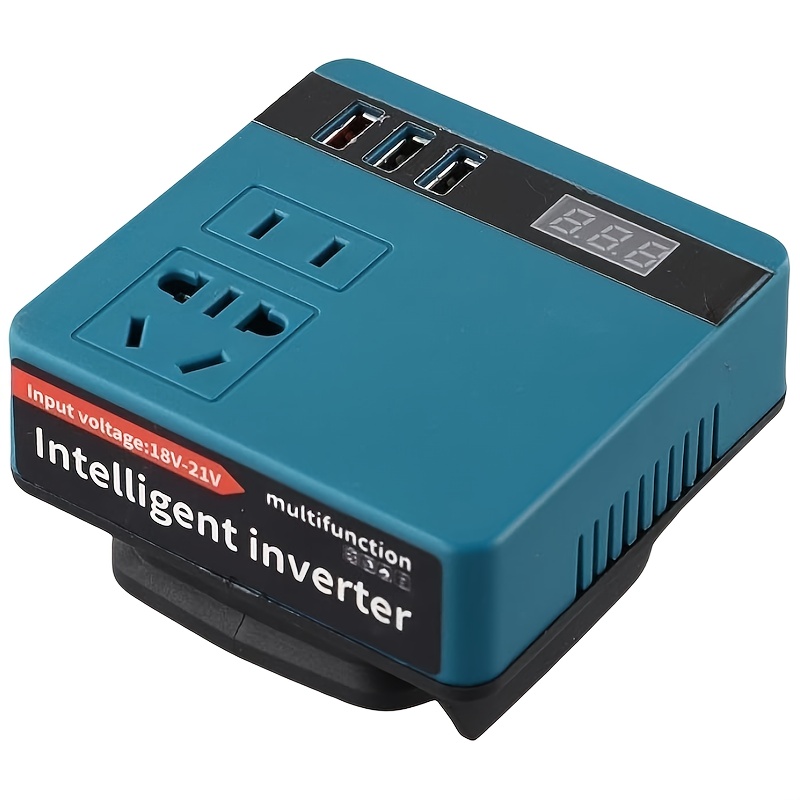 120w portable power inverter compatible pastor 18v 21v - Temu Nigeria