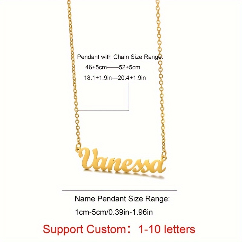 personalized couple necklaces custom heart Temu United Arab Emirates