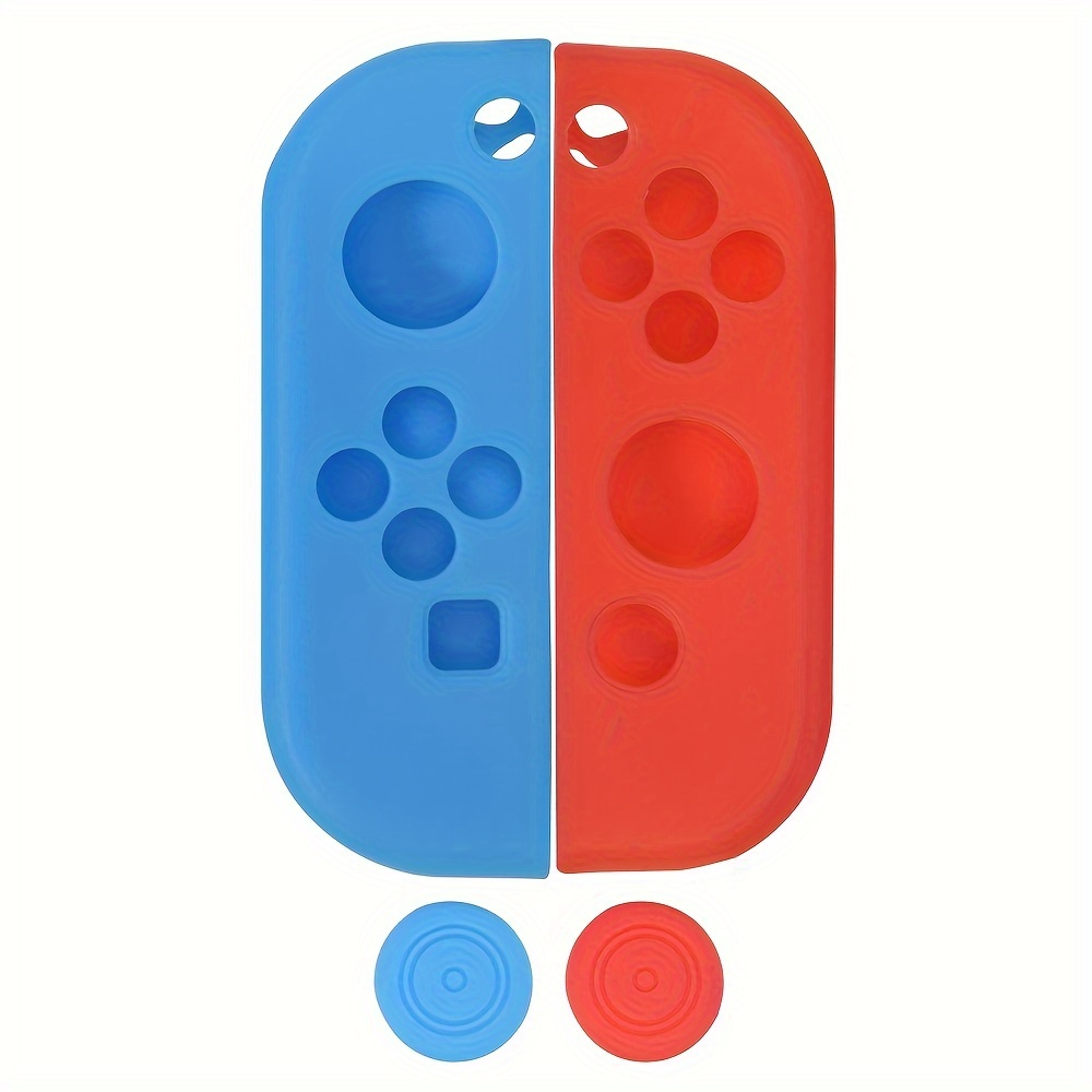 

1 Pair Of Silicone Cover For Nintendo Handle Soft Silicone Lid Case, Gamepad Case With Grip Covers