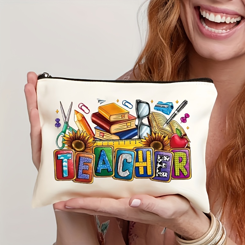 TEMU Cadeau Durable et Élégant, Fermeture Éclair Facile, le Meilleur Cadeau pour Votre , un Cadeau pour les Sœurs, Trousse de Maquillage Portable,
