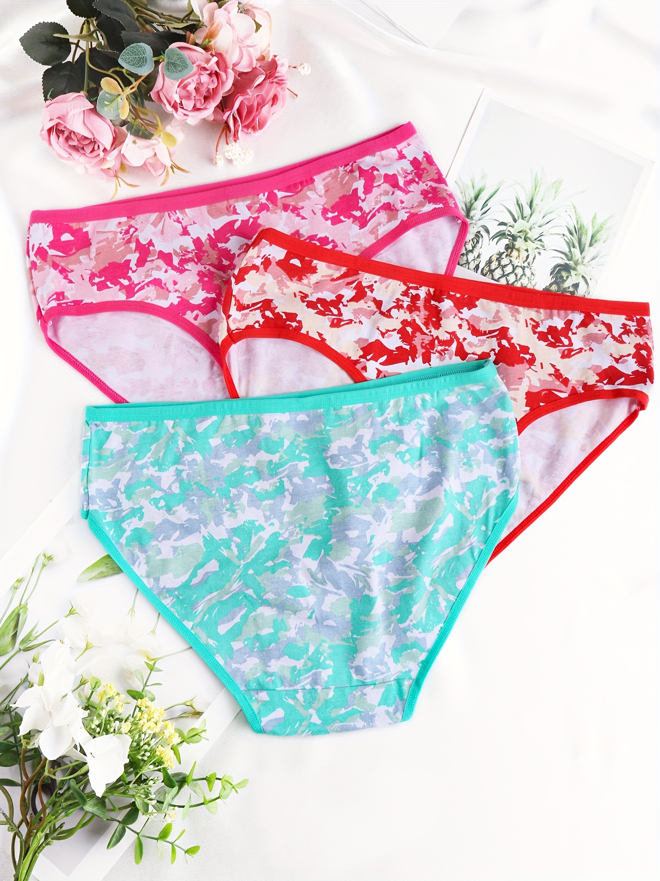 piezas bragas mujer estampado camuflaje cómodas Temu Guatemala