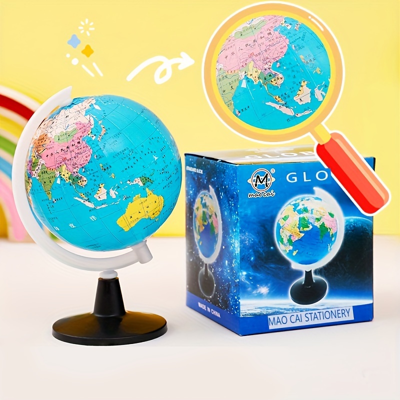 

Geography Display - Educational Learning Tool For Youngsters, Non-electric, Terrestrial Map Layout