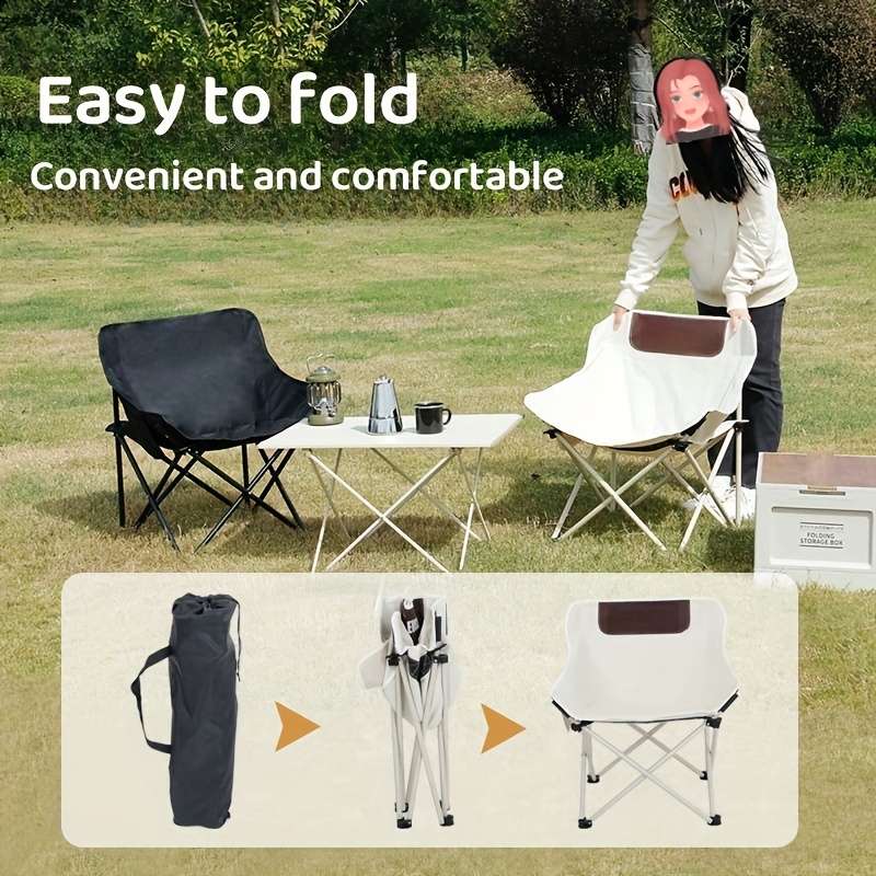 Ultra Light Folding Chair For Camping Beach And Road Trips Durable Aluminum  Alloy Portable And Comfortable - Sports & Outdoors - Temu