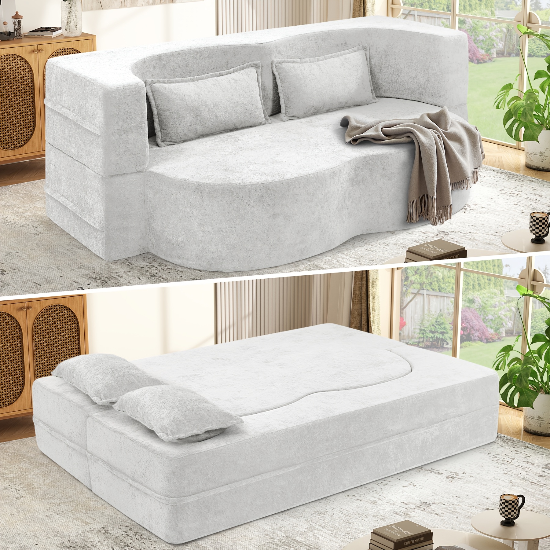 Convertible Folding Sofa Bed, 78